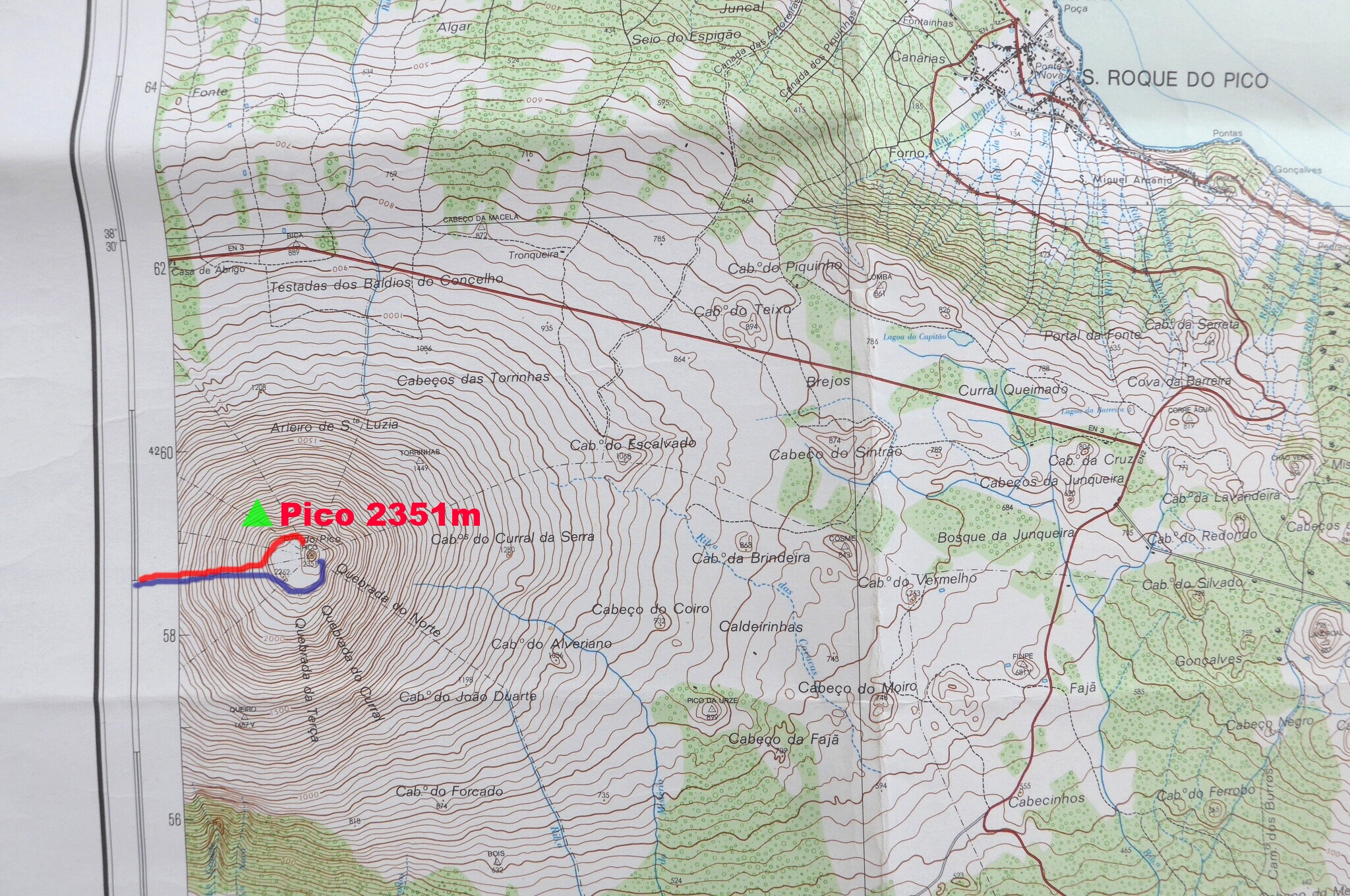 mapa Pico_50k
